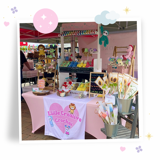 Crochet Market stall
