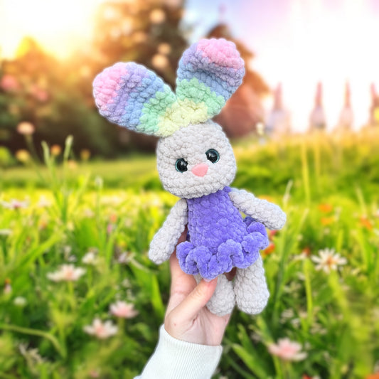 Rainbow Bunny - Purple
