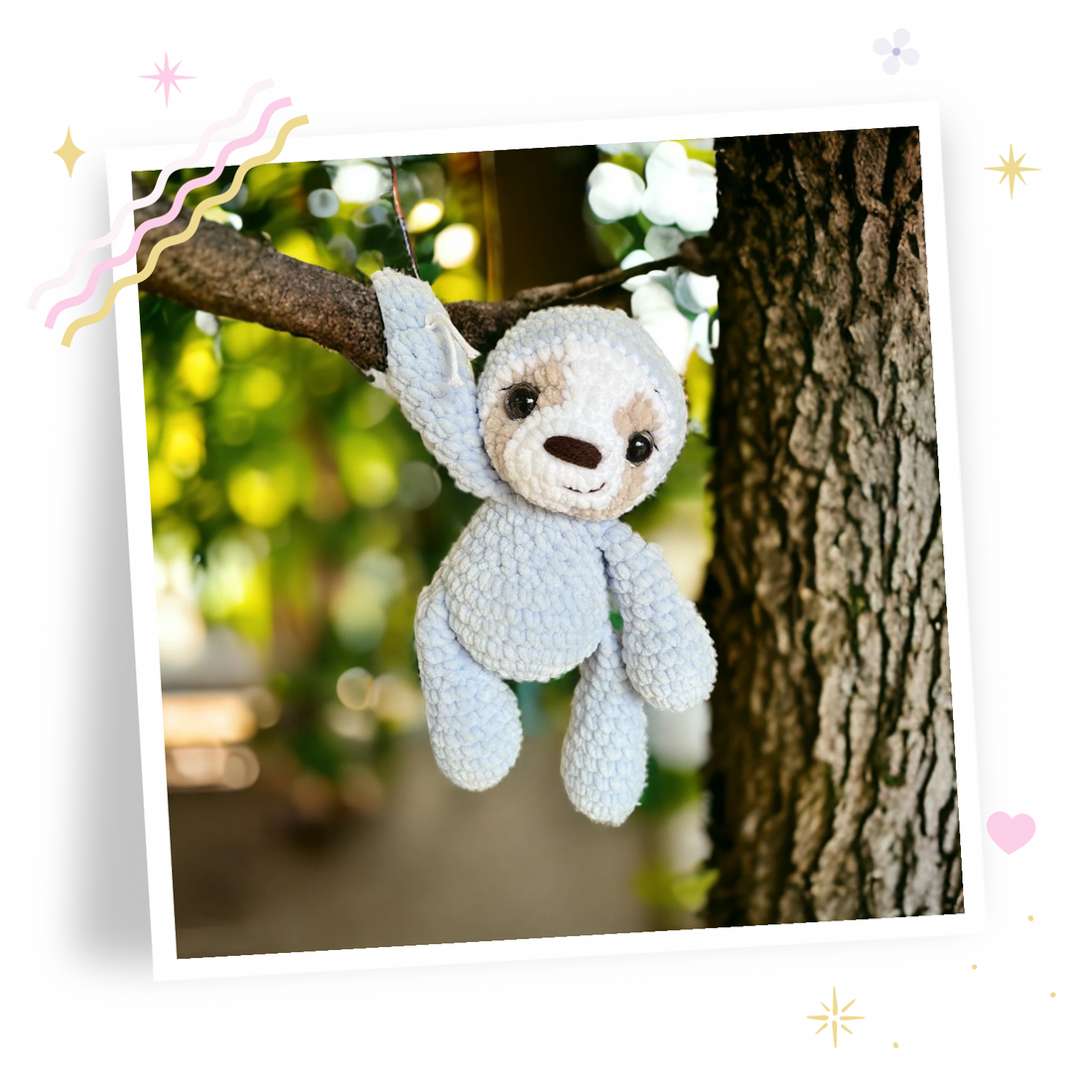 Sal the sloth crochet 